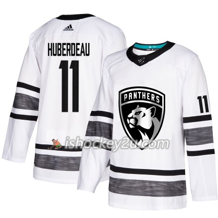 Mænd NHL Florida Panthers Trøje Jonathan Huberdeau 11 Hvid 2019 All-Star Adidas Authentic
